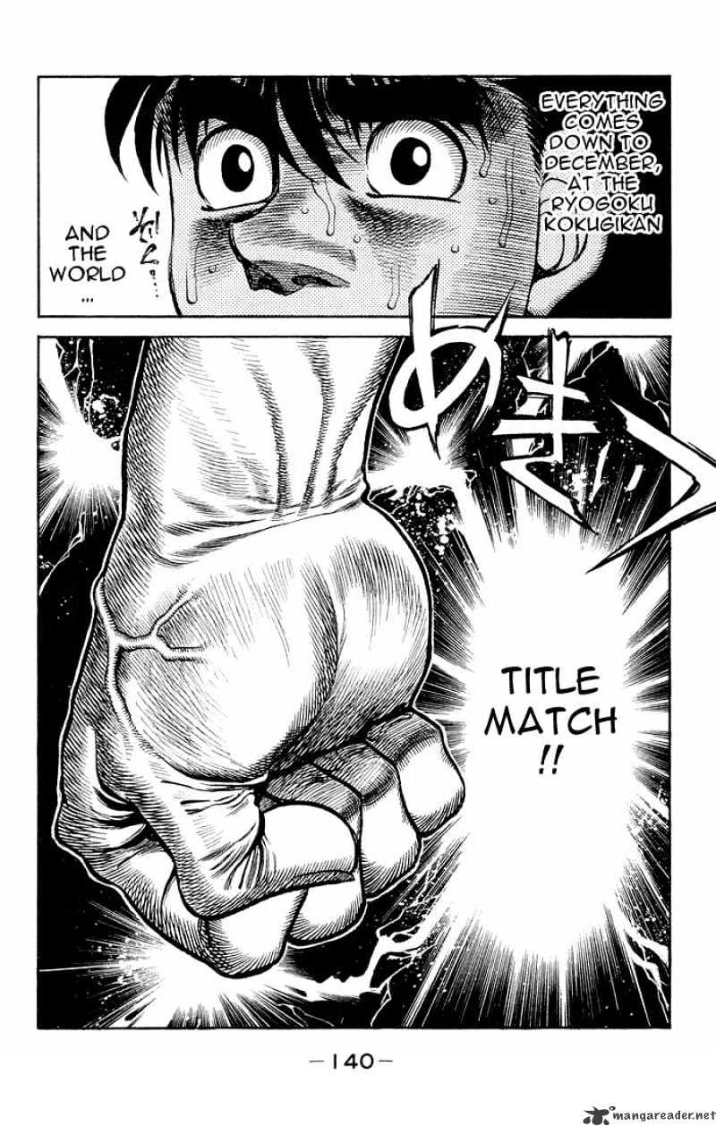 Hajime no Ippo: Fighting Spirit, Chapter 368 image 19
